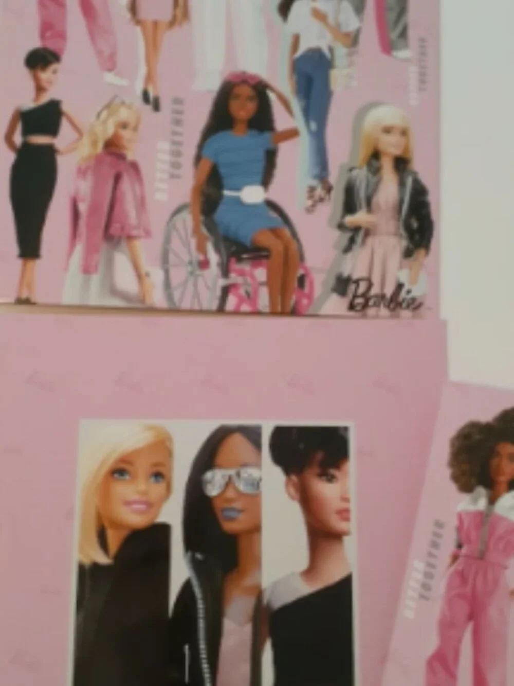 Barbie Better Together Portfolio Folders